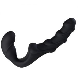 Fun Factory Share XL Black Strapless Strap On - 10 Inch