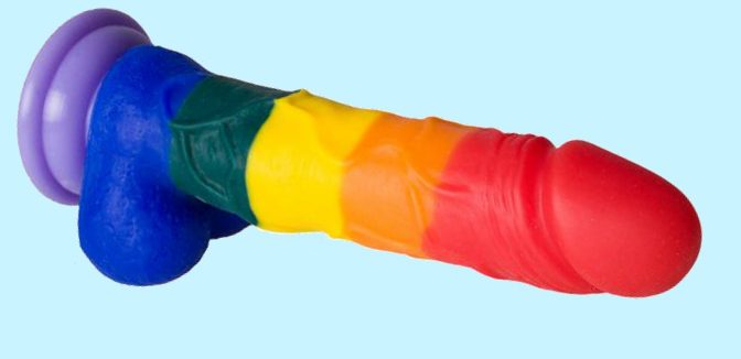Bondara Pride Rainbow’s End Dildo