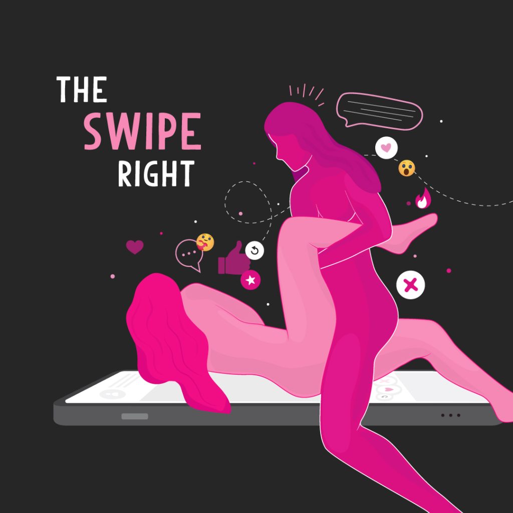 Bondara Sex Toy Blog - Sex Position: The Swipe Right