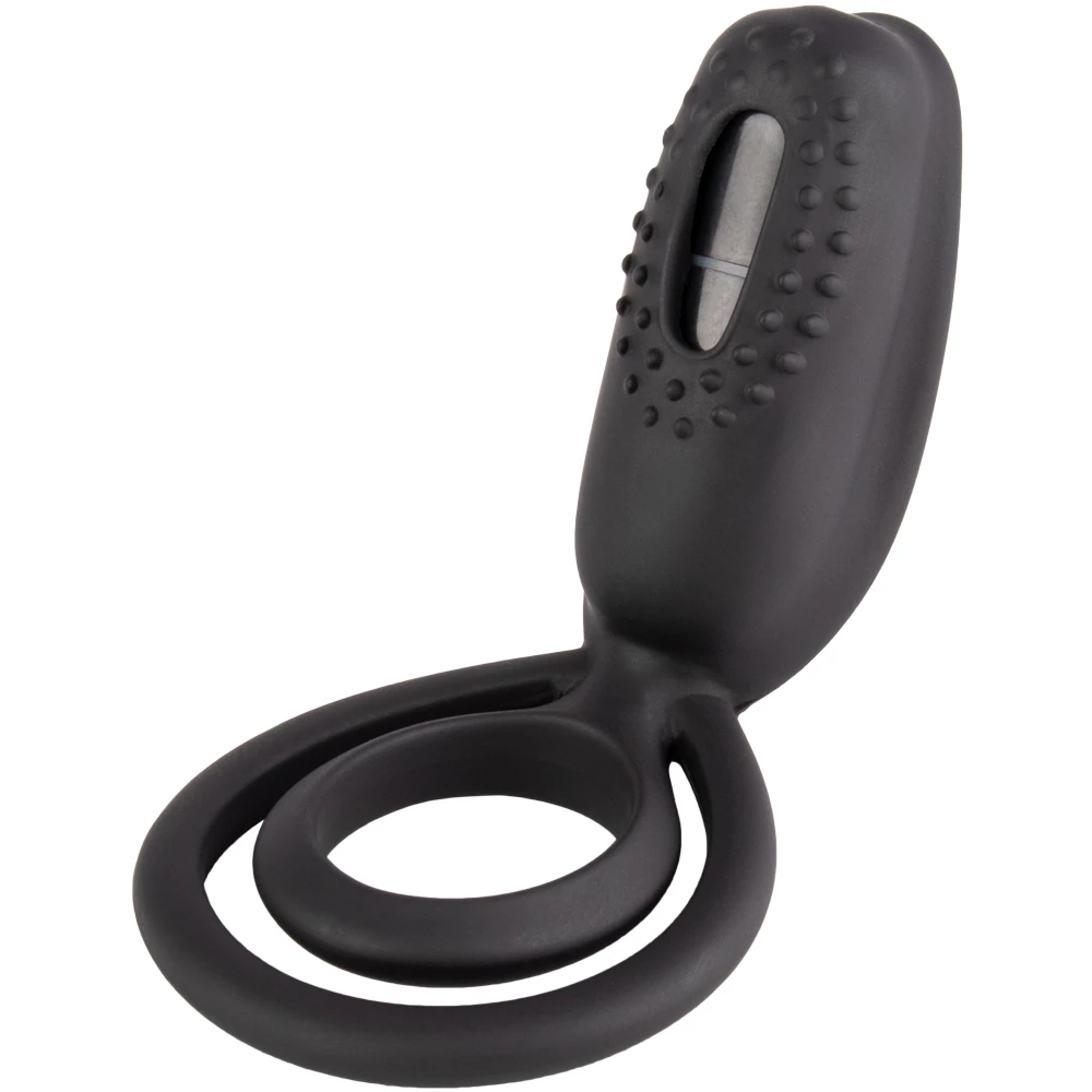 Double Stamina High-Power Vibrating Cock Ring & Clit Stim