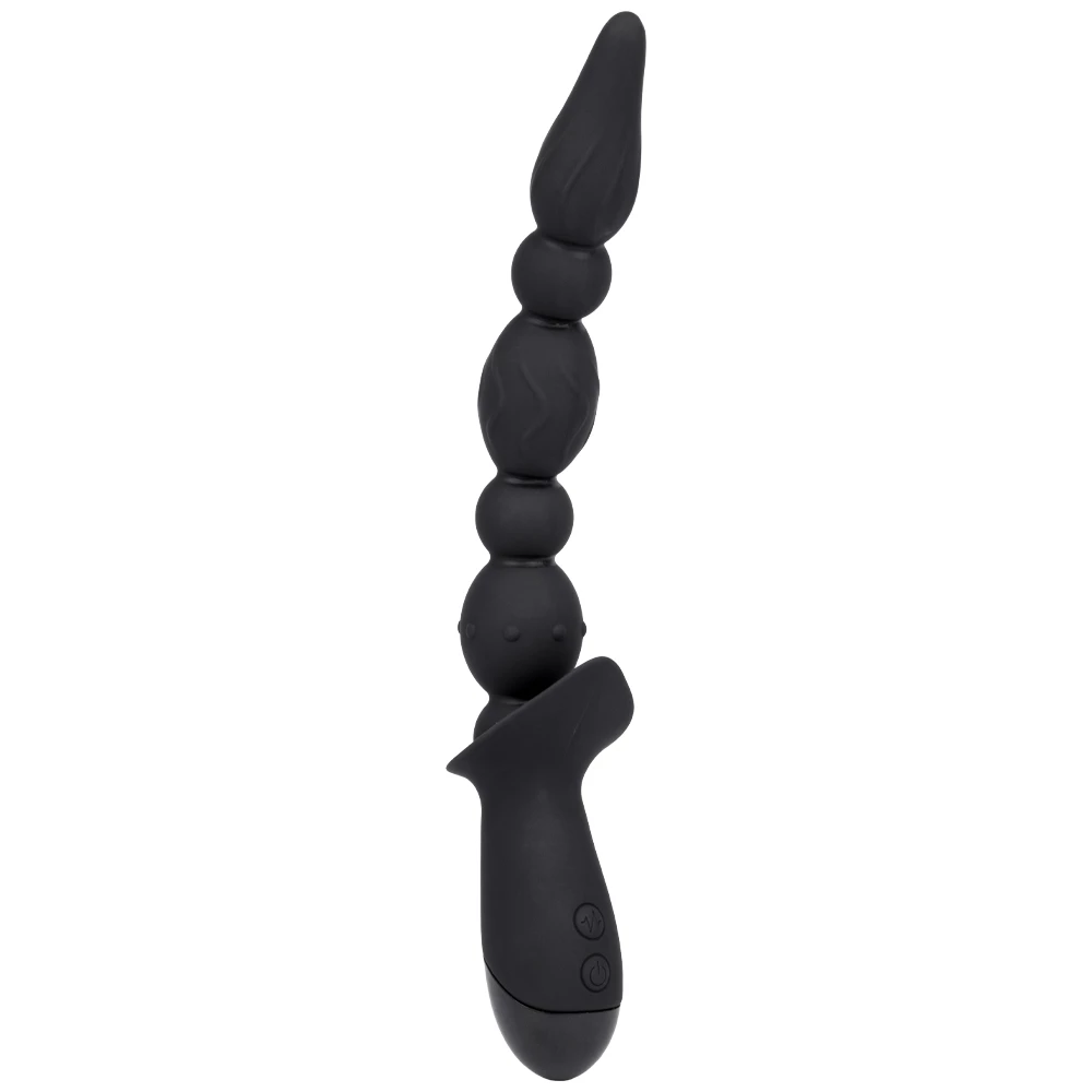 Merlin Silicone Rechargeable 10-Speed Beaded Anal Vibe