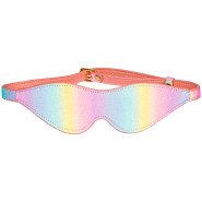 Bondara Luxe Sugar Rush Rainbow Glitter Blindfold