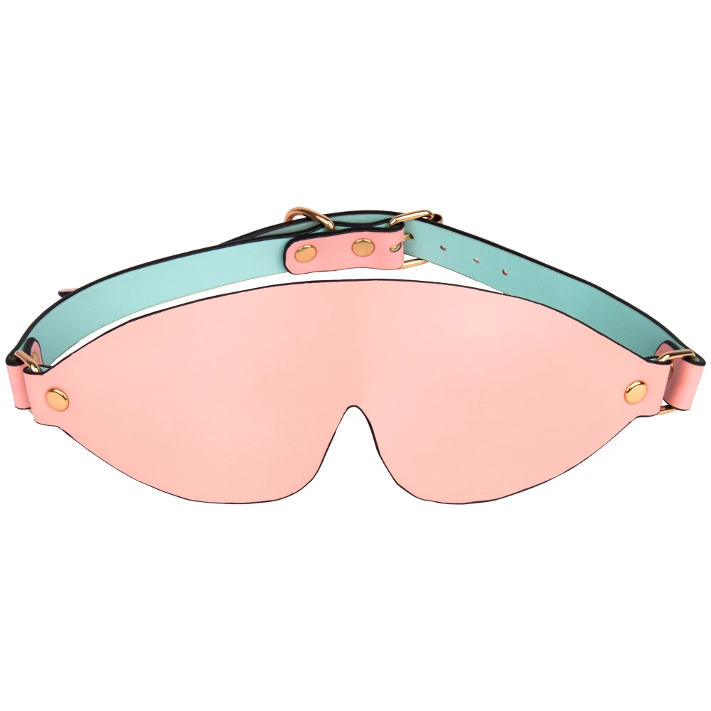 Candy Confession Luxury Baby Pink & Blue Blindfold