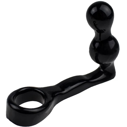 Nexus Dual-Bead Cock Ring & Anal Stimulator