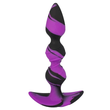 Marble Twister Anal Beaded Butt Plug - 6.5 Inch – Bondara