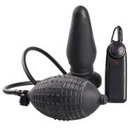 Bondara Latex Ultimate Inflatable Vibrating Butt Plug - 5.5 Inch