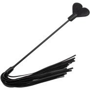 Bondara Ace of Hearts Double Ended Flogger & Crop - 20.5 Inch