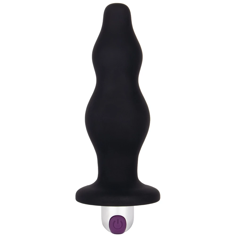 Equinox Rechargeable 10-Speed Vibrating Anal Butt Plug - 5.5 Inch