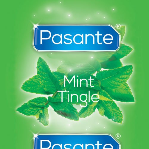 Pasante Mint Tingle Condom - Loose