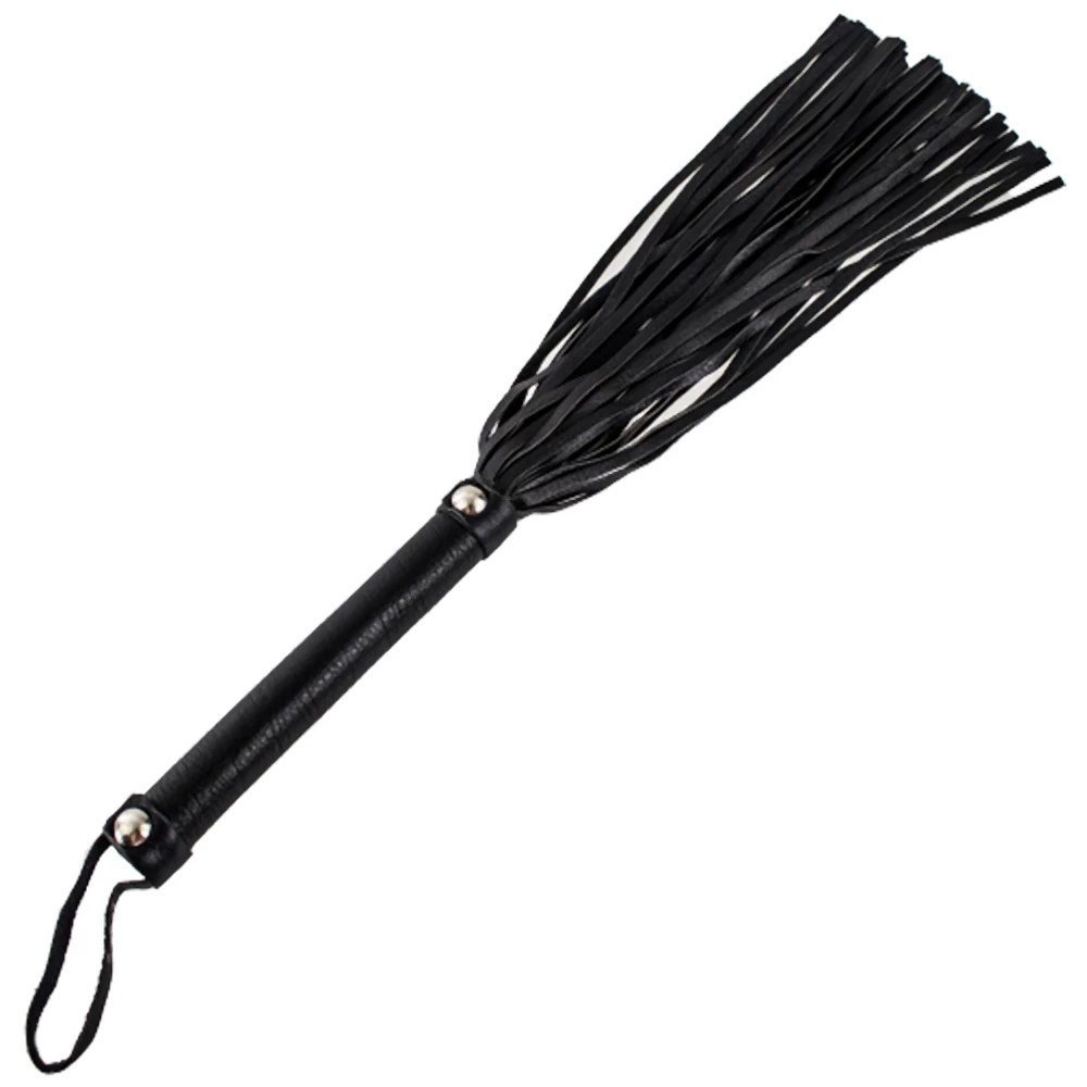 Midnight Whisper Soft Flogger Whip - 15 Inch