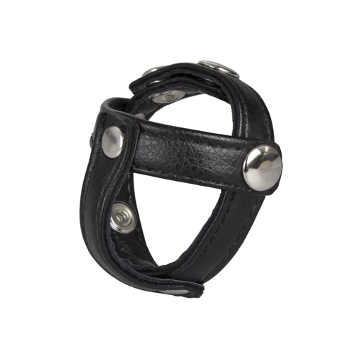 Imperial Cradle Studded Cock Ring & Ball Separator