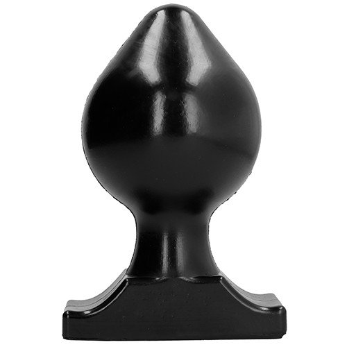 All Black Extreme Bulb Butt Plug - 6.25, 7.5 or 9 Inch