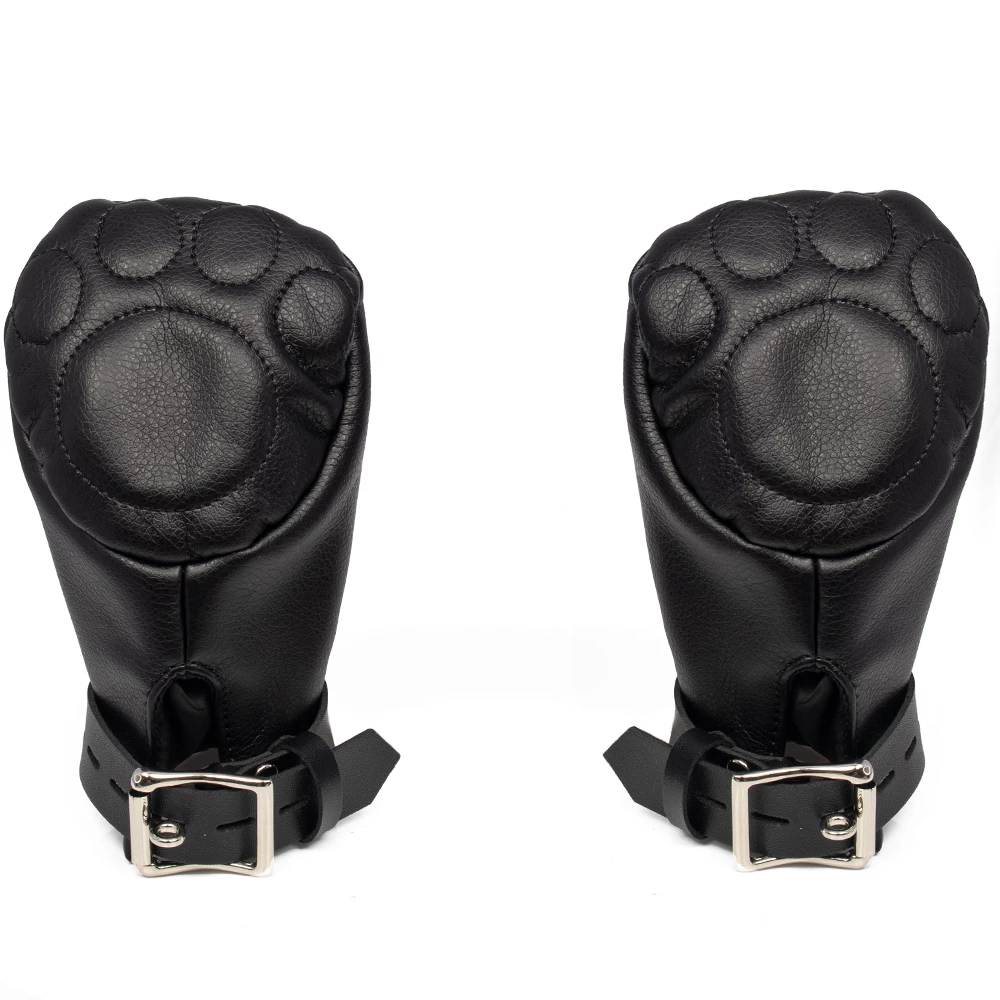 Pup's Best Friend Paw Bondage Mitts