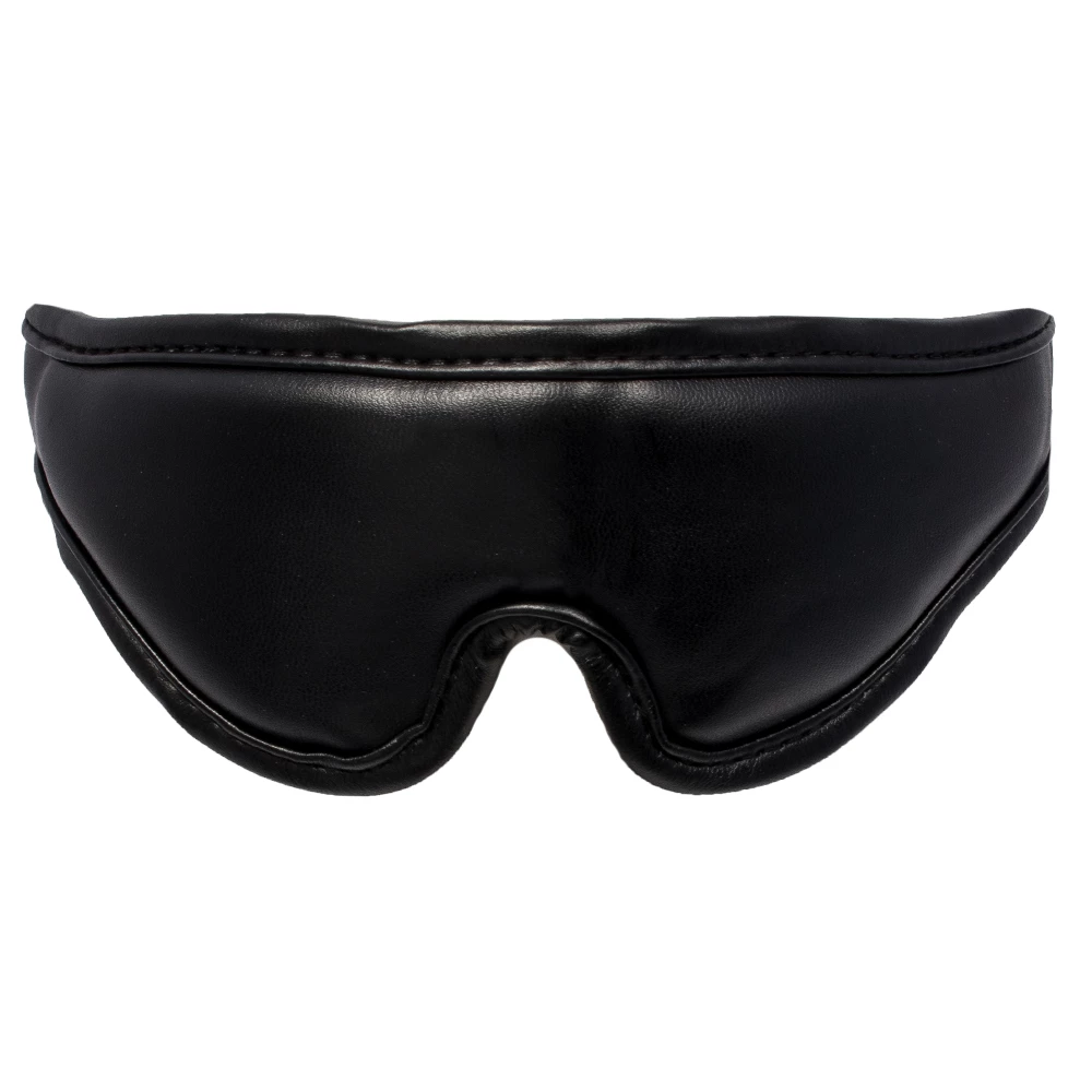 Extreme Comfort Faux Leather Padded Blindfold