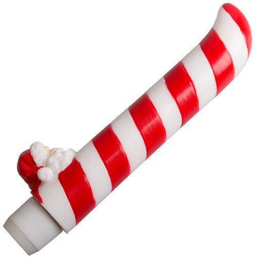 Santa's Candy Cane G-Spot Vibrator
