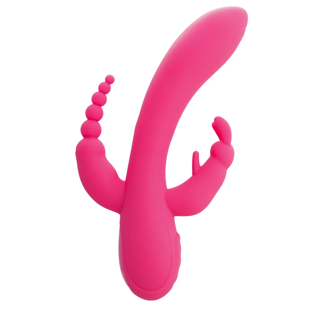 Triple Bunanza Rechargeable 7-Speed Rabbit Vibrator