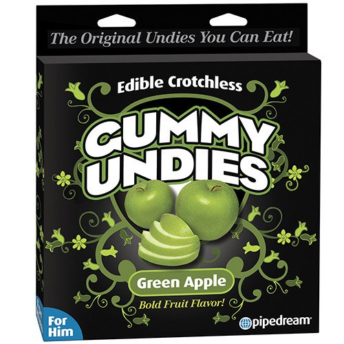 Edible Apple Flavoured Gummy Men's Undies
