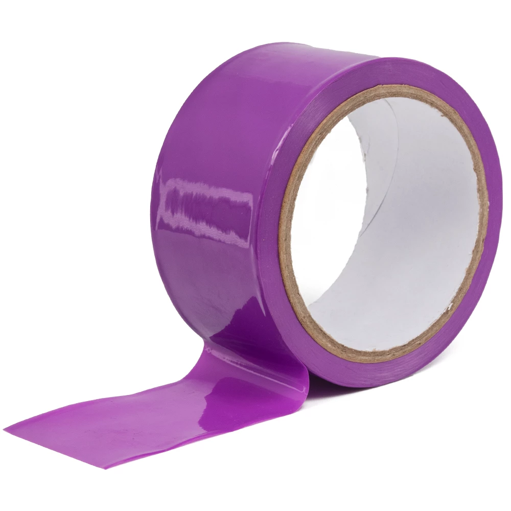 Velvet Vow Purple PVC Bondage Tape - 20m