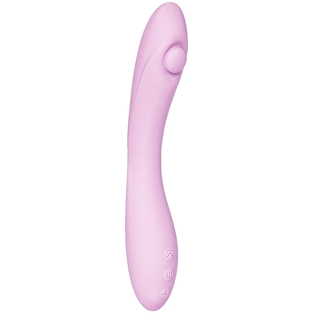 Love Button 10-Speed Tapping Motion G-Spot Vibrator