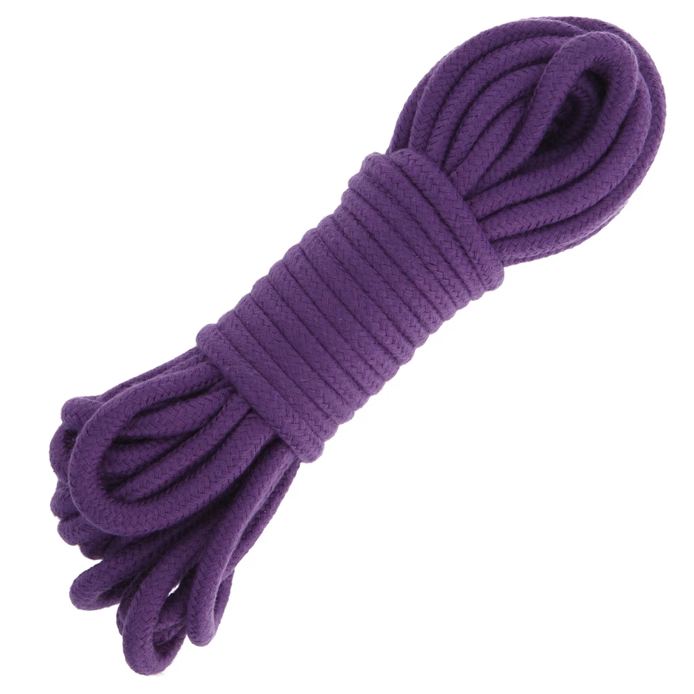 Imperial Purple Ultra-Soft Braided Bondage Rope - 10m