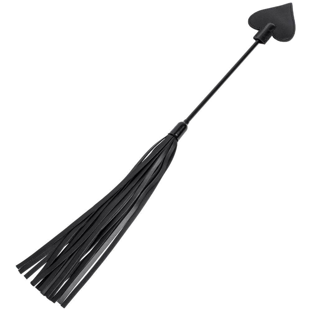 Ace of Spades Double Ended Flogger & Crop - 20.5 Inch