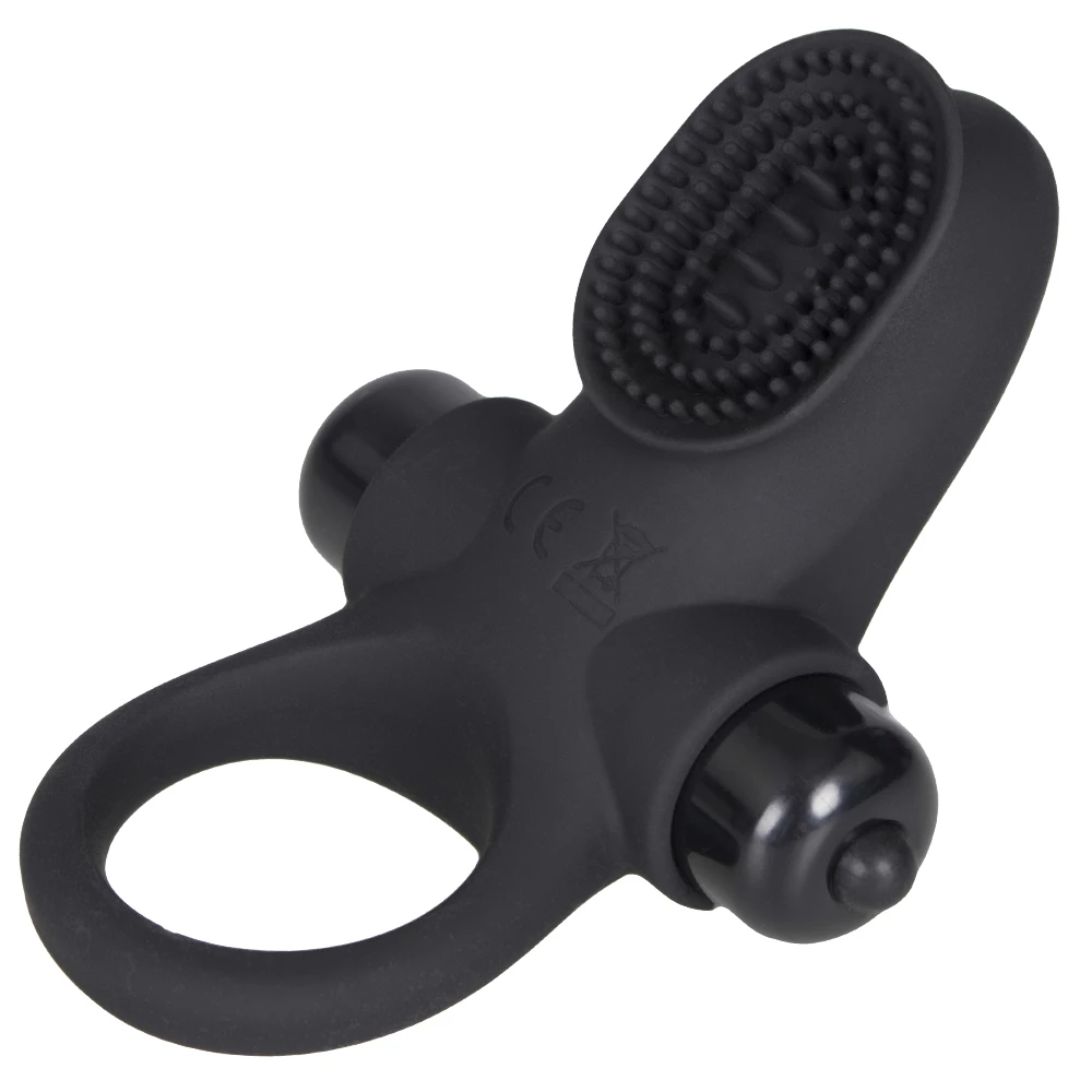 The Riser Black Vibrating Cock Ring