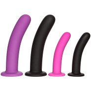Bondara Smoothy Silicone Curved Suction Dildo- 5 or 7 Inch