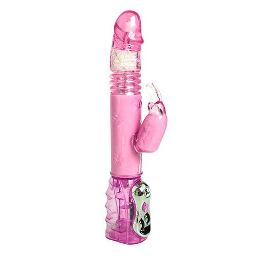 Bondara Pink Pearl Thrusting Rabbit Vibrator
