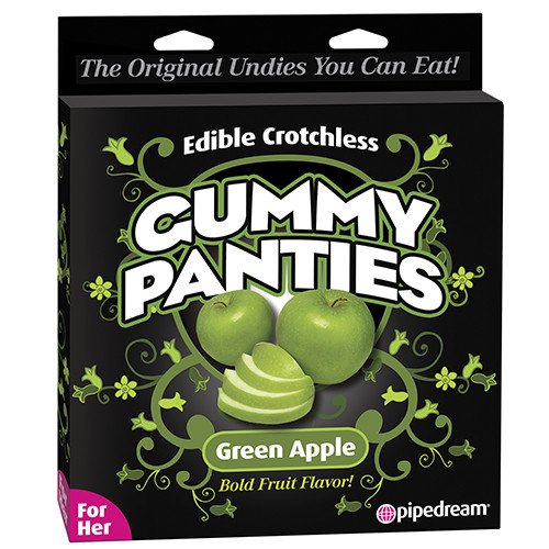 Edible Apple Flavoured Gummy Panties