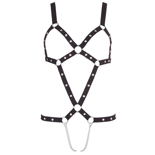 Bad Kitty Chain Crotch Body Harness