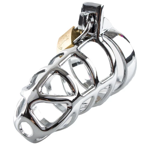 Torment Gladiator Stainless Steel Chastity Cage