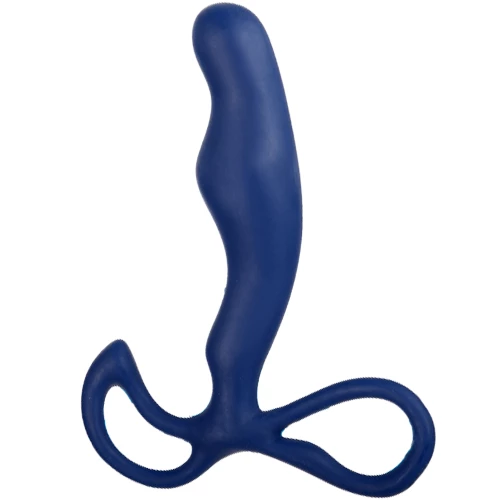 Pro-Estatic Navy Silicone Prostate Massager - 5 Inch