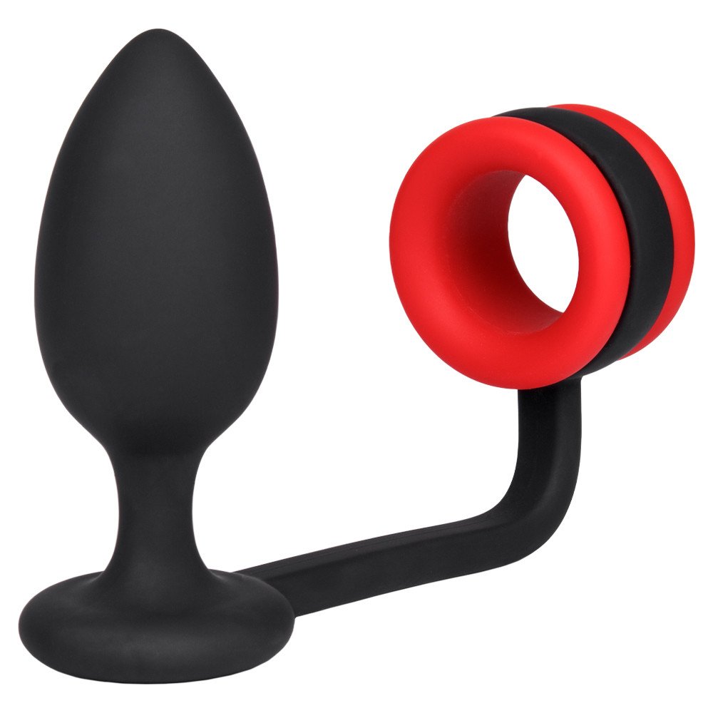 Bondara Cocked and Loaded Silicone Butt Plug & Cock Ring