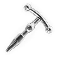 Torment Cock-Stopper Stainless Steel Penis Plug - 2 Inch