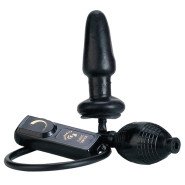 Inflatable Vibrating Butt Plug - 5 Inch