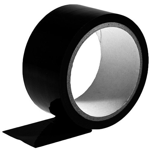 Bondara Luxury Black PVC Bondage Tape - 20m