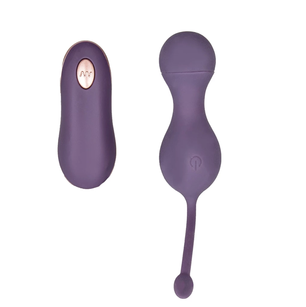 Double Lust Remote 10-Speed Vibrating Luxury Kegel Balls