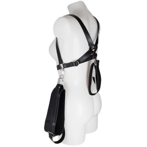 Body Anchor Chest Harness With Thigh & Wrist Restraints