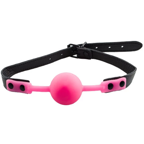 Pink Bubblegum Bastille Silicone Ball Gag