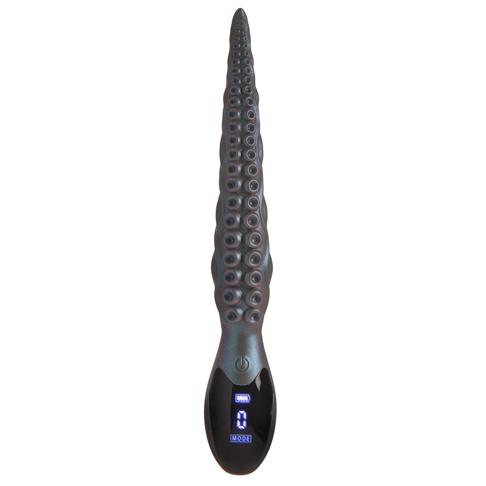 Taint-tacle 9-Speed Metallic Green Monster Vibrator