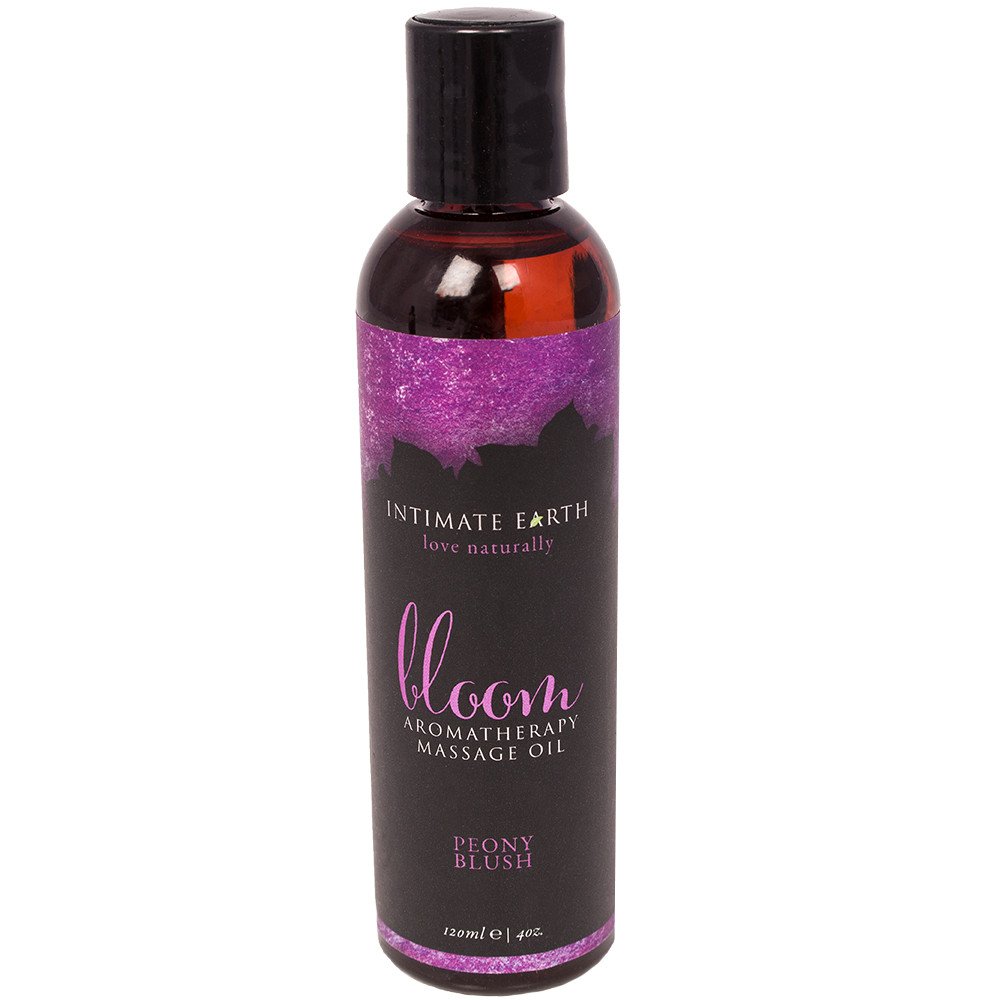 Intimate Earth Bloom Peony Blush Aromatherapy Massage Oil - 120ml