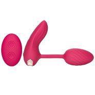 Bondara Snazzy Berry 10 Function Remote Wearable Vibrator