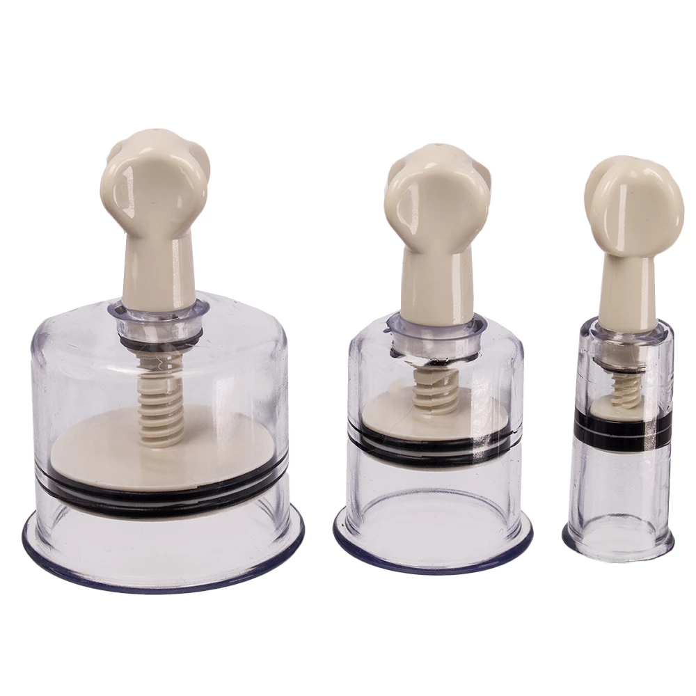 Twister White Nipple Suckers - Small, Medium, or Large