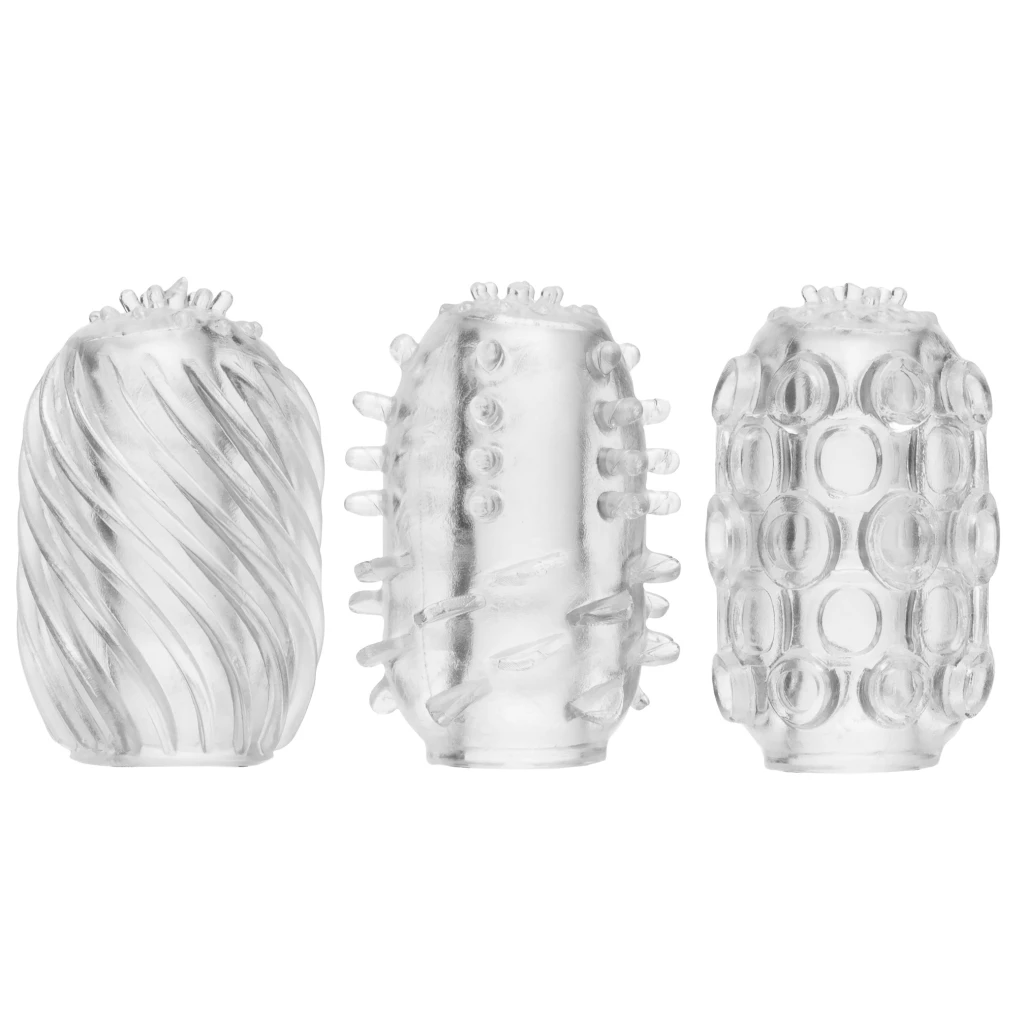 Squeeze & Tease Stretchy Masturbator Cups