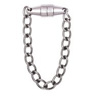 Torment Magnetic Stainless Steel Chain Nipple Clamp