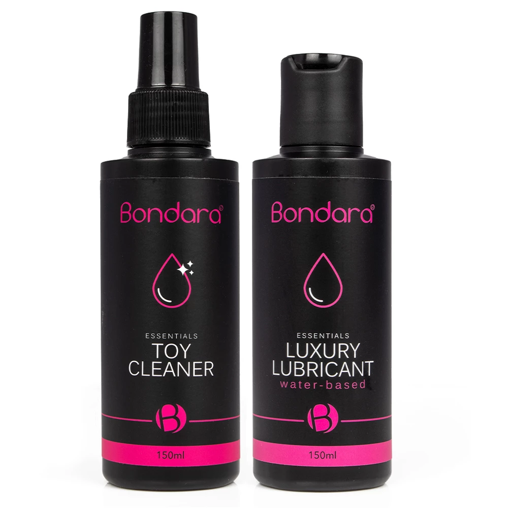 Luxury Sex Toy Care Kit - Lube & Cleaner (2x150ml)