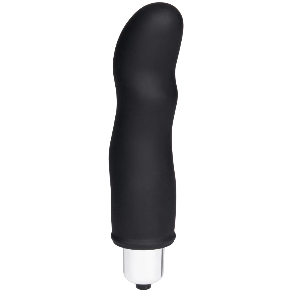 MultiShiver 10-Speed Black Silicone Deep-Spot Vibrator