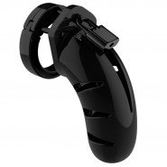 Man Cage Model 3 Black Chastity Cage - 4.5 Inch