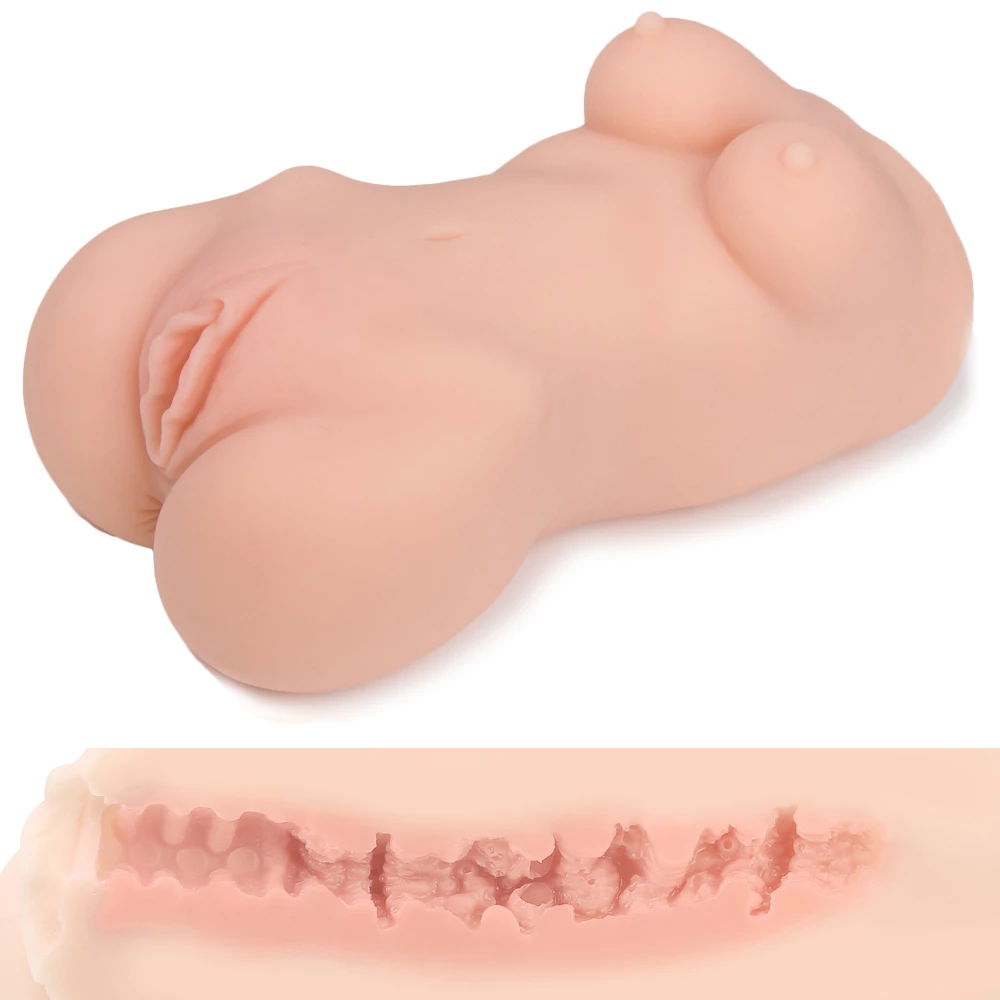 Boss Hot Shot Realistic Torso Pussy Masturbator - 7.2 Inch