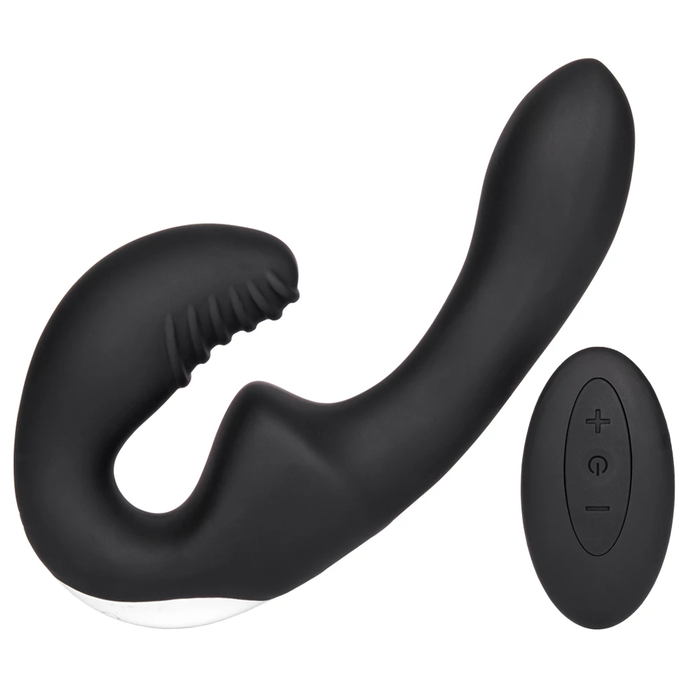 Aphrodisia Remote Rechargeable 10-Speed Wearable Strap On Vibrator